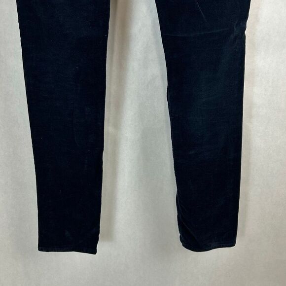 Adriano Goldschmied AG The Stevie Slim Straight Corduroy Pants Sz 26R Black - Picture 6 of 12